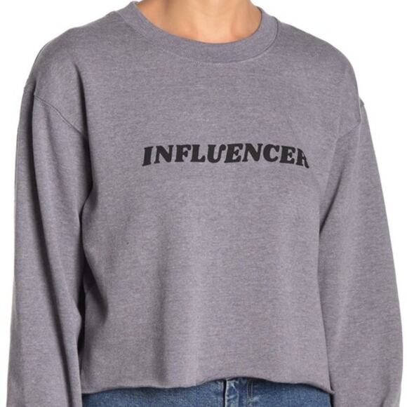 Suburban Riot Crop Sweatshirt - Picture 1 of 7